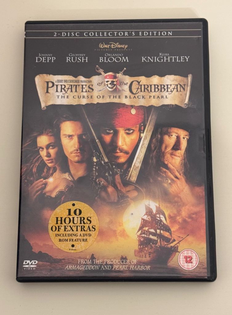 Pirates of the Caribbean: The Curse of the Black Pearl DVD (2-Disc Collector's Ed)