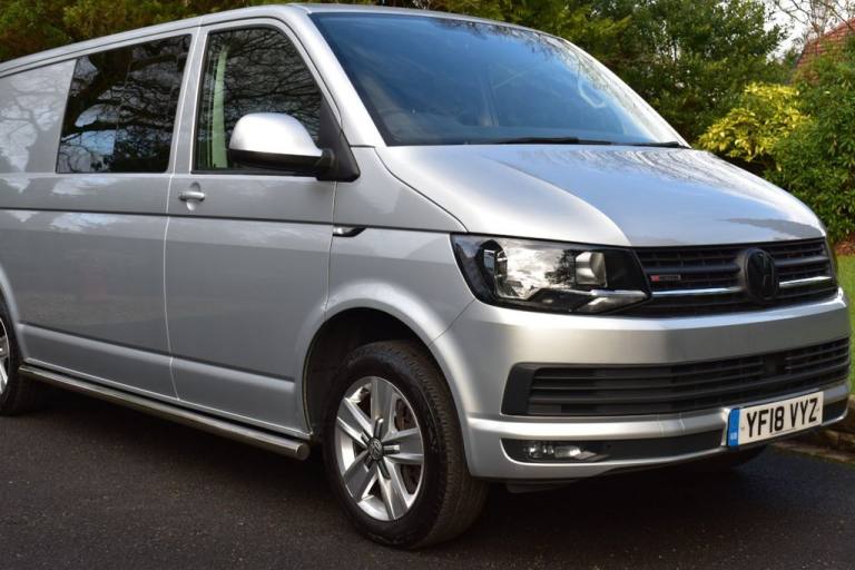 2018 18 VOLKSWAGEN TRANSPORTER 2.0 TDI T32 BLUEMOTION TECH HIGHLINE KOMBI DOUBLE