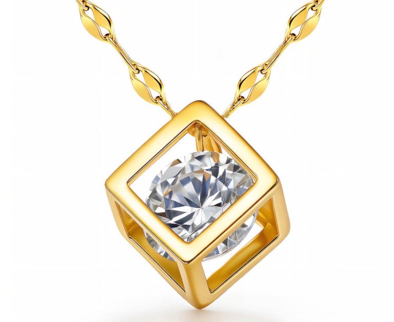 Necklace- 18k gold plated Necklace 1 pc new with tag