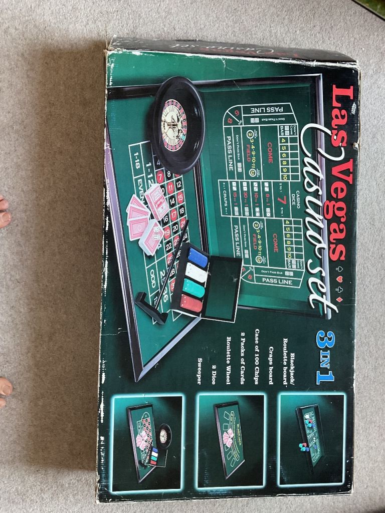 Las Vagas Casino 3 in 1 set