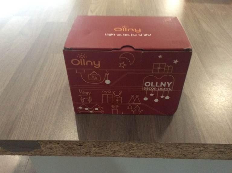 Ollny Christmas Tree Lights, 20m 200 LED