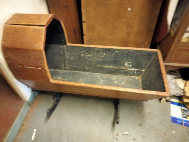 Wooden Rocking Cradle 