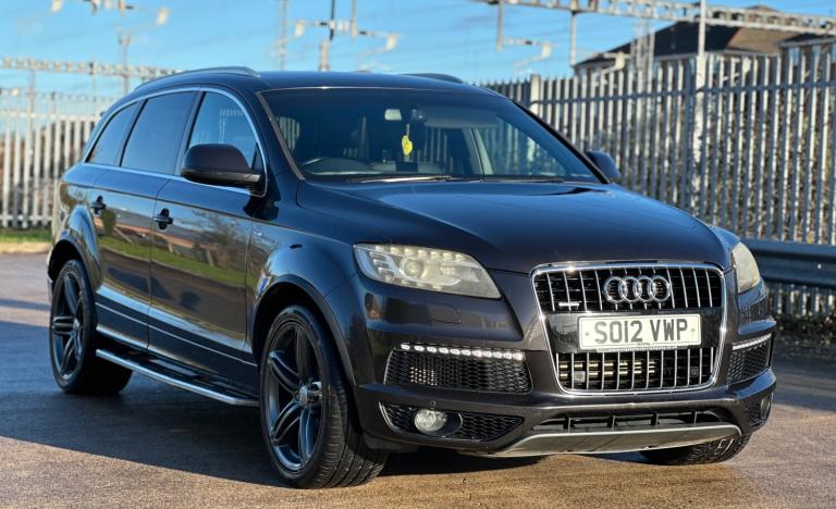 2012 Audi Q7 3.0 TDI 204 Quattro S Line Plus 5dr Tip Auto ESTATE Diesel Automatic