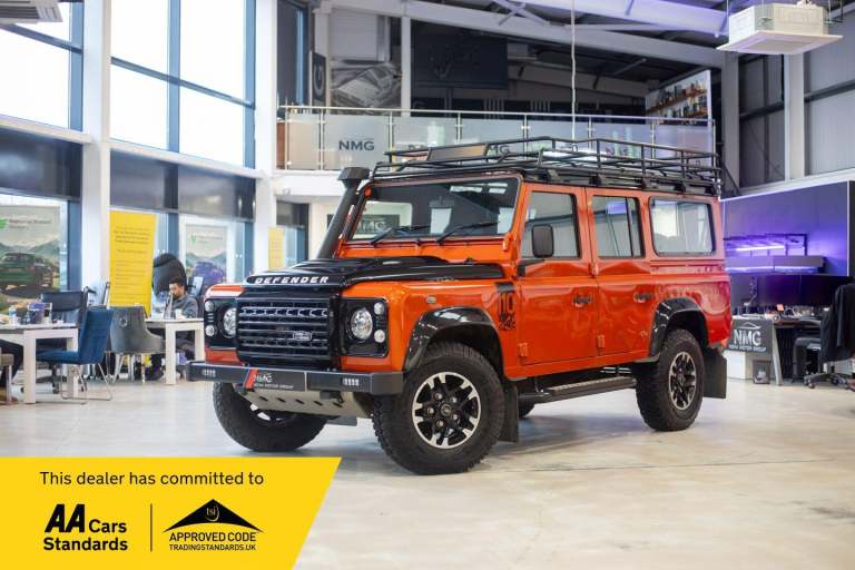  Land Rover Defender 2.2 TDCi Adventure Station Wagon Double Cab 5dr Diesel Manual 4WD MWB Euro  ...