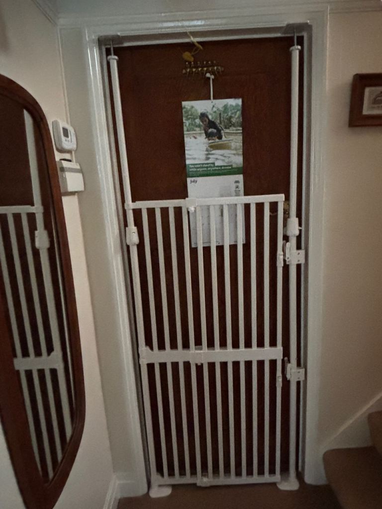 Tall pet gate
