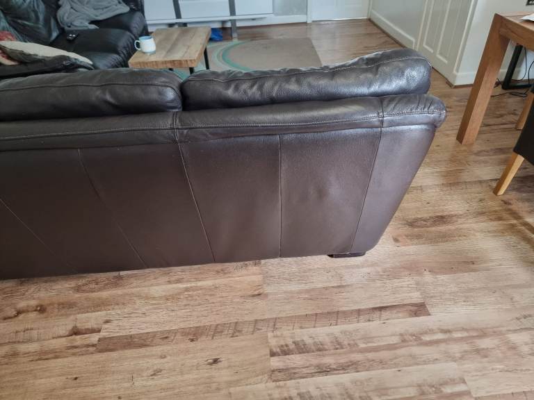 3 seater leather sofa 