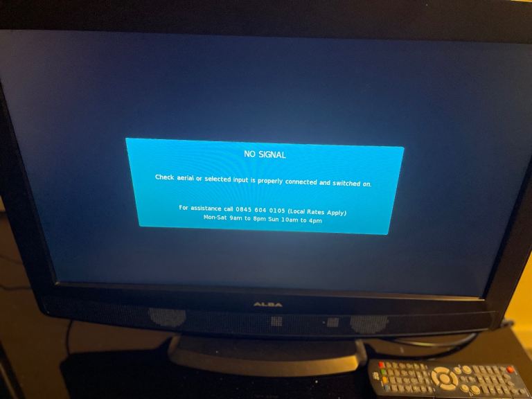 Alba TV/dvd with Remote - Good Condition