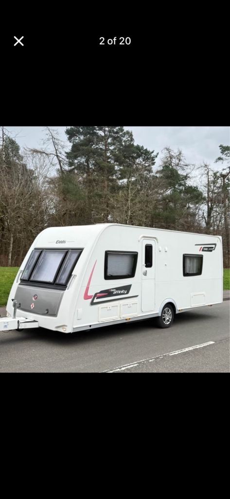 Elddis affinity 2014 fixed bed 
