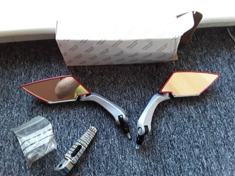 New, rear view mirrors