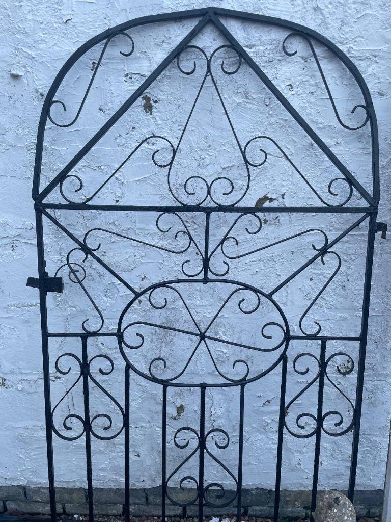 Black Metal iron gate