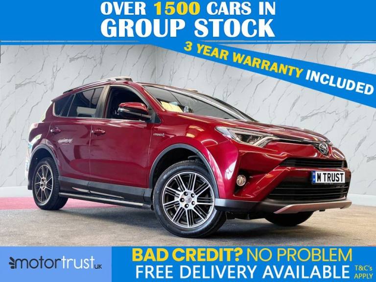 2018 Toyota RAV4 2.5 VVT-h Design SUV 5dr Petrol Hybrid CVT 4WD Euro 6 (s/s) (197 ps) ESTATE PETR...
