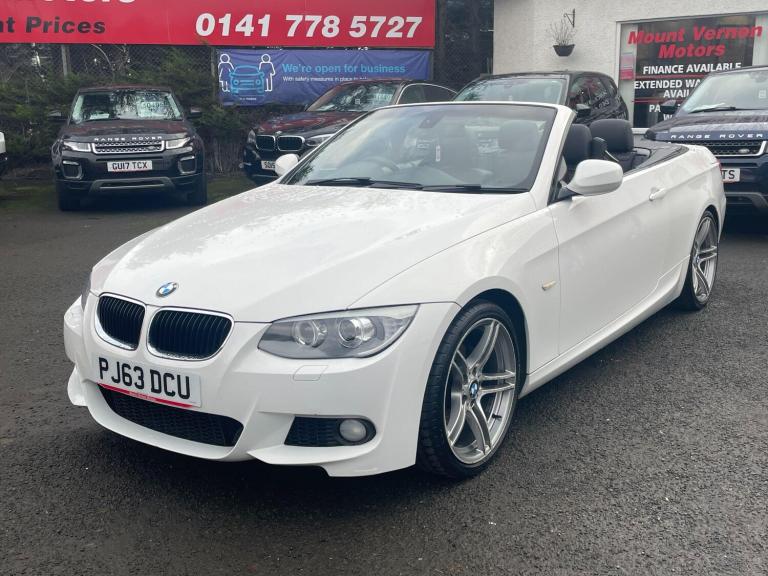 2013 BMW 3 Series 320d M Sport 2dr Step Auto CONVERTIBLE DIESEL Automatic