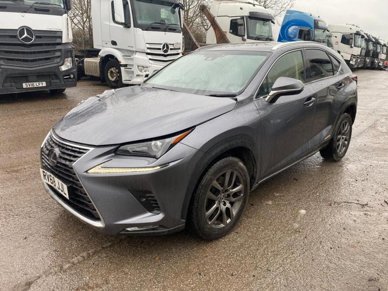2018 LEXUS NX 300H LUXURY 2494cc HYBRID ELECTRIC SUV CVT AUTO DAMAGED SALVAGE