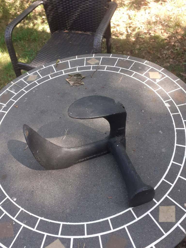 Antique cobblers shoe last / door stop