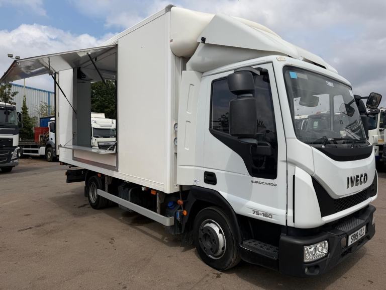 IVECO EUROCARGO 75-160 2019 (19) EURO 6, DAY CAB, 7.5 TON FRIDGE
