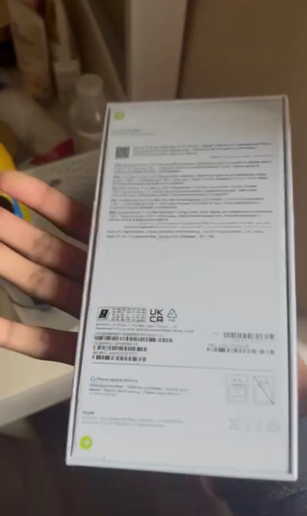 Iphone 17 1Tb silver