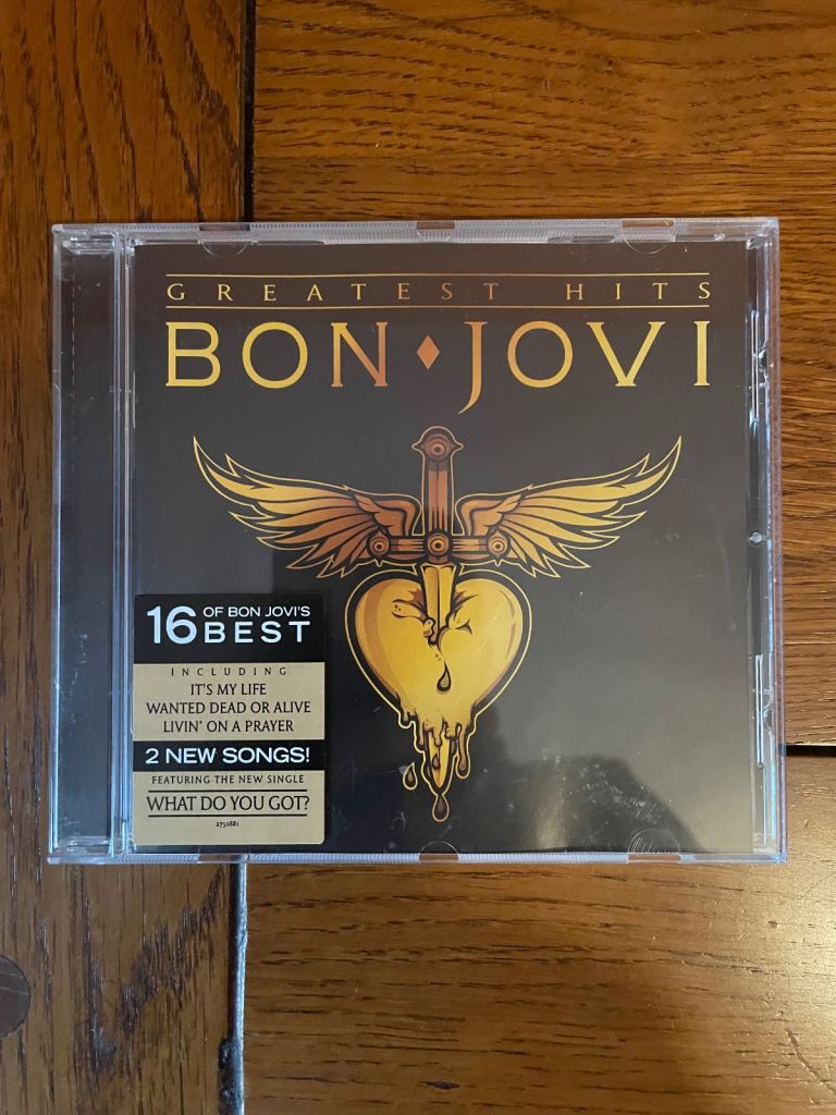 Bon Jovi Greatest Hits Cd Album 
