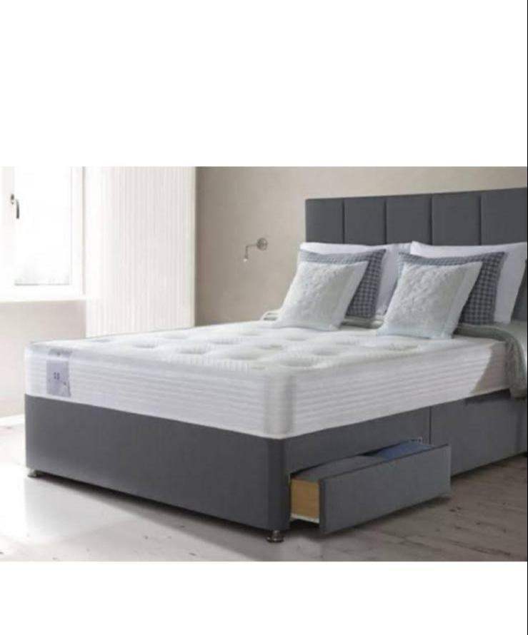 XMAS OFFER | Divan Double (Single / King Size) Bed+Mattress CLEARANCE SALE ON BEDS WITH MATTRESSES