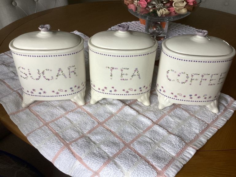 Tea coffee sugar set by next’s 