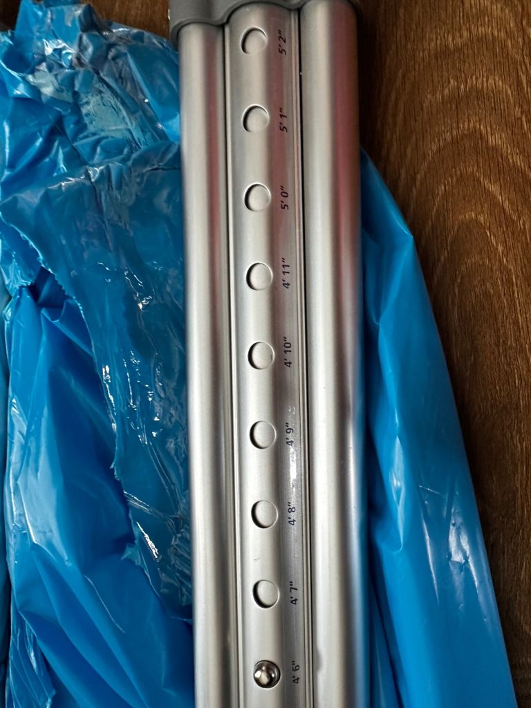 Aluminium Underarm Youth Crutches, walking aids