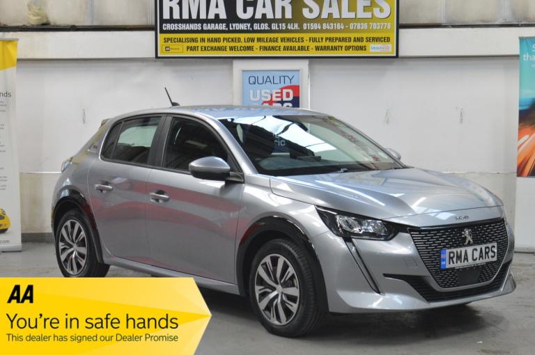 2020 Peugeot E-208 100kW Active 50kWh 5dr Auto ONLY 7000 MILES Hatchback Electric Automatic
