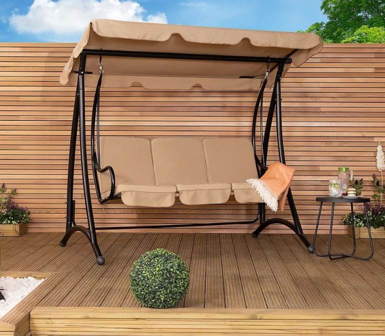 3 x folding cushions FREE, for similar chair in picture