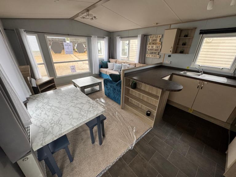 3 Bed ABI Static Caravan DG, CH, New Carpets - Offsite Sale / Self Build / Farms