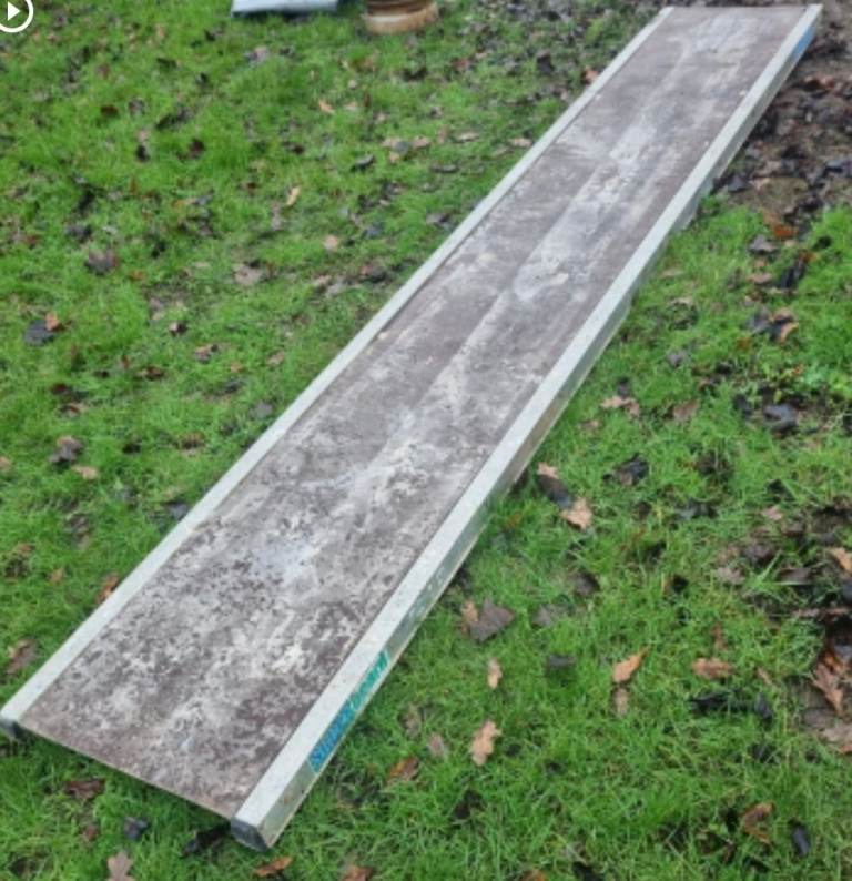 Scaffold walk Board  3.6m x 60 cms