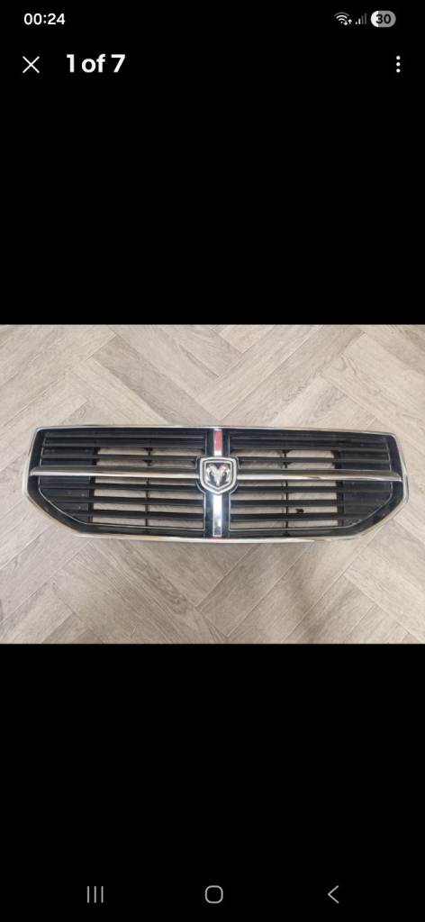 2006/2007/2008/2009 Dodge Ram 1500/2500/3500 Front Grille Chrome OEM