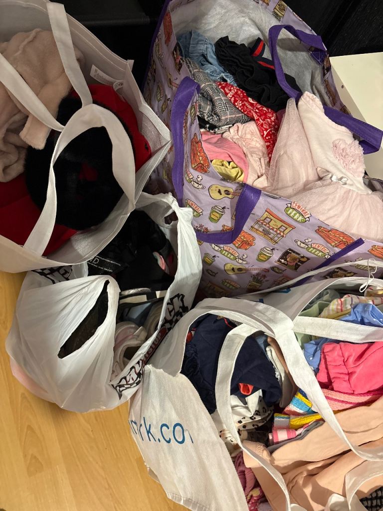 toddler girls clothes and shoes bundle 12-18/18-24 months  