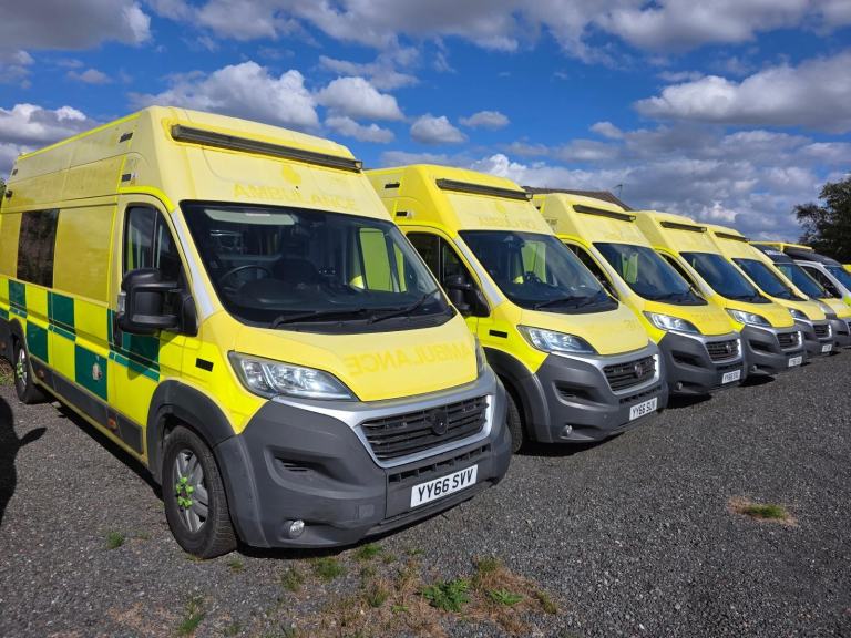 Fiat Ducato Ex ambulance L4 H4 Campervan Motorhome 