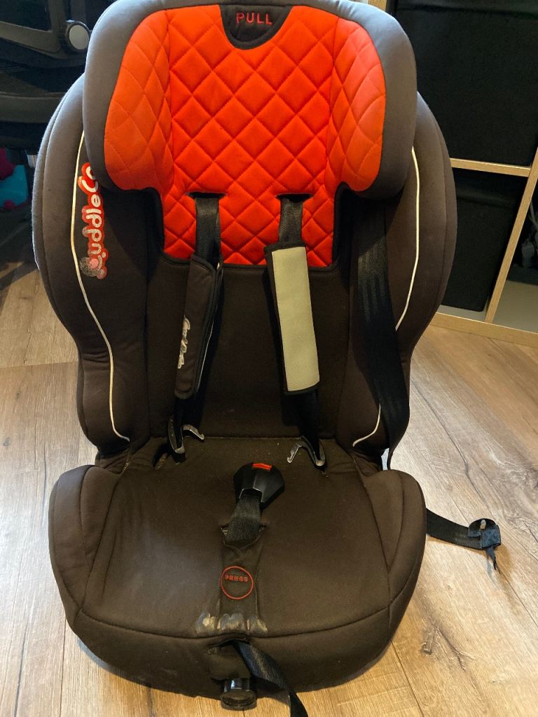 Isofix 5 point harness car seat