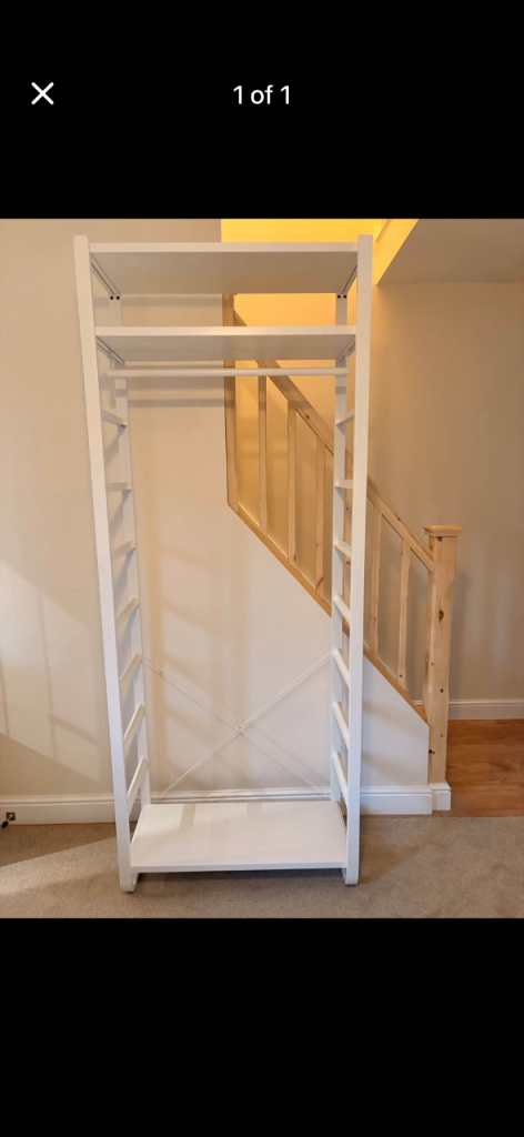 Ikea Elvari Freestanding Clothes Rail