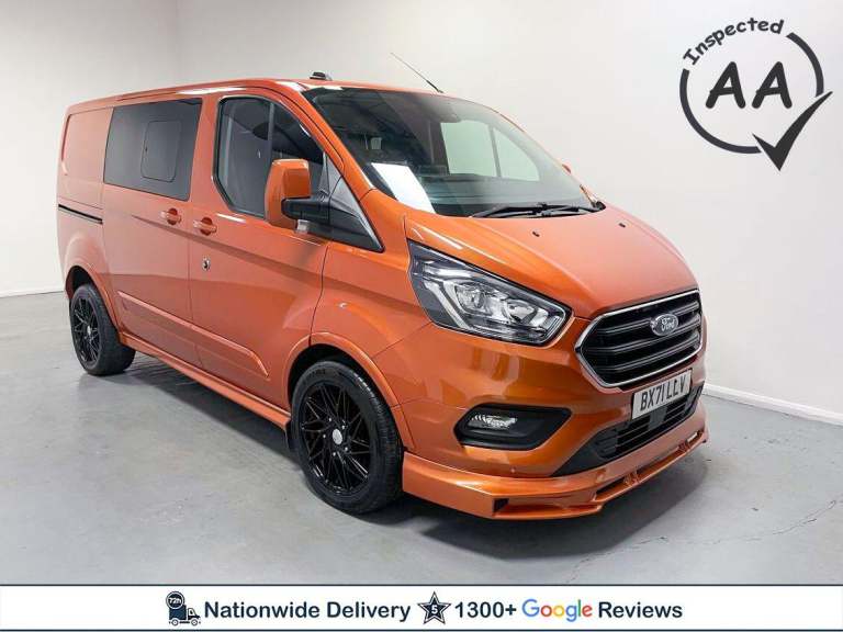 2021 Ford Transit Custom 2.0 320 EcoBlue Limited Crew Van L1 H1 Euro 6 (s/s) 5dr PANEL VAN Diesel...