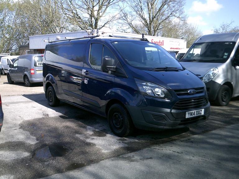 Ford Transit Custom 2.2 TDCi,2014,14 REG,BLUE,ONLY 77,000 MILES,1 COUNCIL OWNER