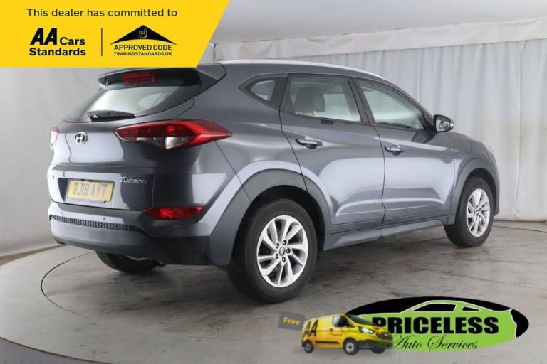 2018 18 HYUNDAI TUCSON 1.6 GDI BLUE DRIVE SE NAV SUV 5DR PETROL MANUAL EURO 6 (S