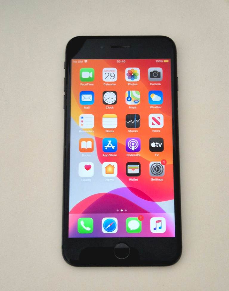 Apple iPhone 8 Plus 64GB – Black, Good Condition