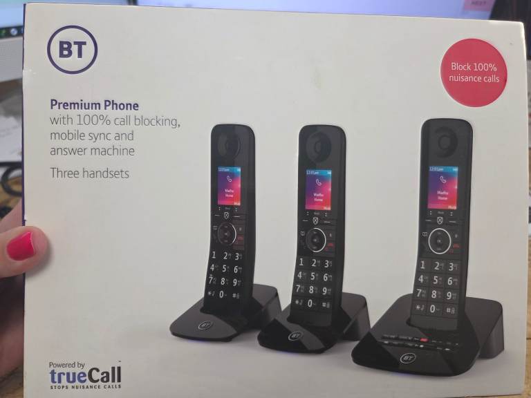 BT Premium Phone with TrueCall – Three New Handsets