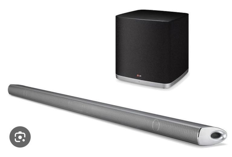 Lg sound bar and sub 