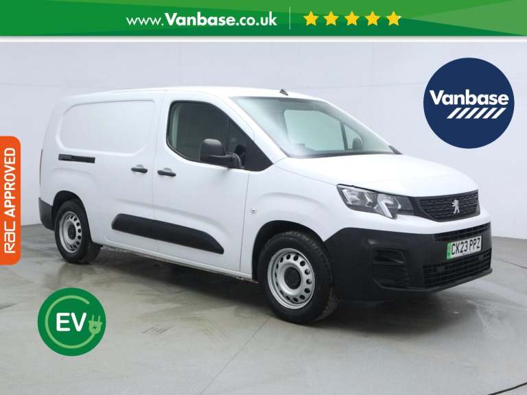 2023 Peugeot e-Partner 800 50kWh Professional Premium Standard Panel Van 6dr Electric Auto SWB (1...