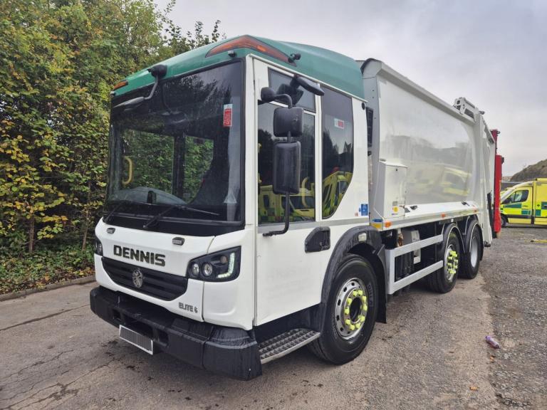 2016 Dennis Elite 6X2 AUTO 26 TON MID STEER REFUSE C/W BIN LIFT (EURO 6) NA Diesel Automatic