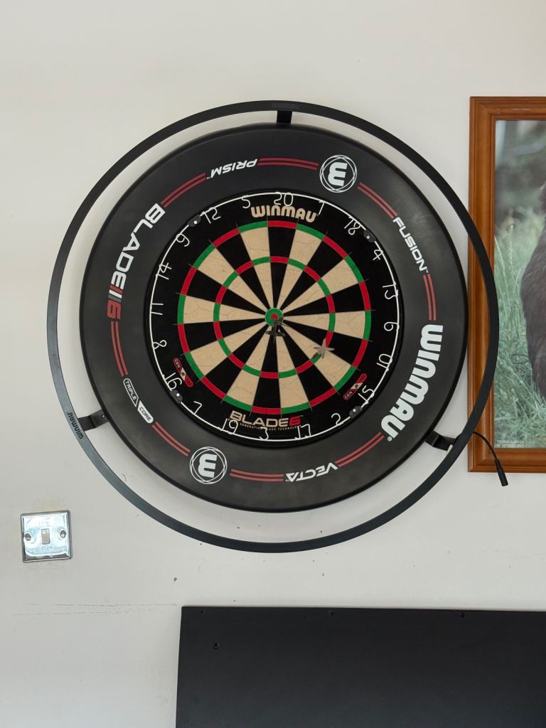 Winmau blade 6 with surround and light 