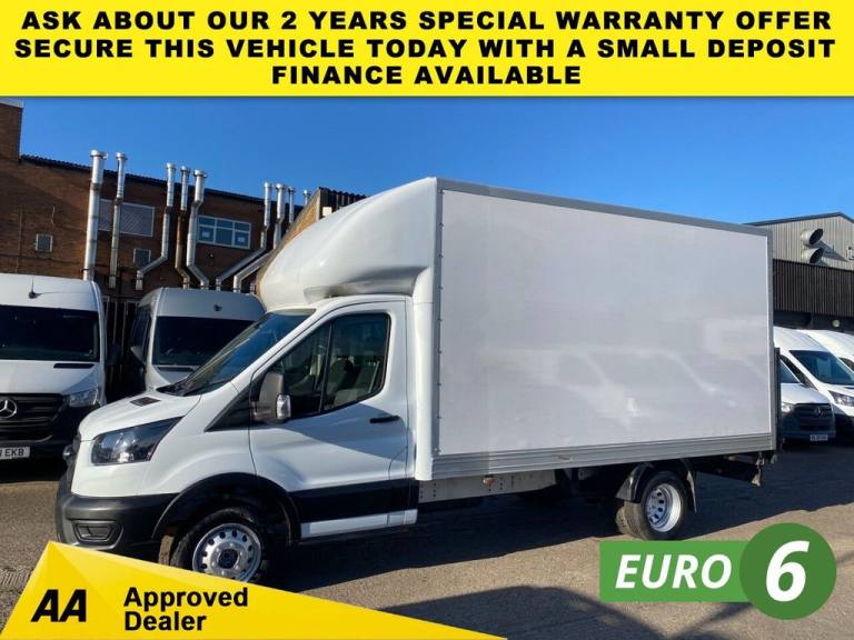 2023 73 FORD TRANSIT 2.0 TDCI T350 LEADER ECOBLUE L3 LUTON LWB BOX TAIL LIFT VAN