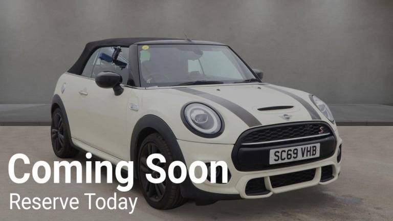 2019 MINI Convertible 2.0 Cooper S Sport Convertible 2dr Petrol Steptronic Euro 6 (s/s) (192 ps) ...