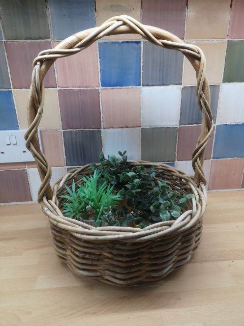 Decorative vintage basket 