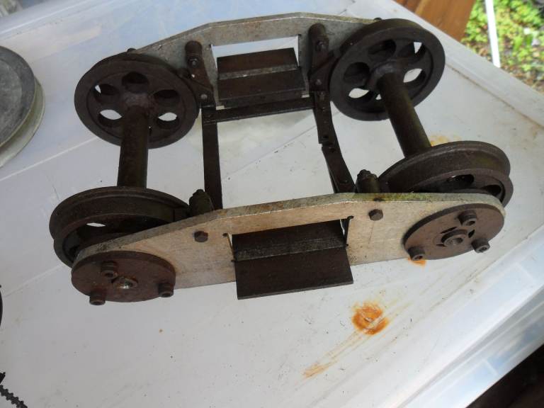 Garden railway bogie 5 inch gauge