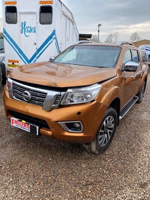 2016 Nissan Navara Double Cab Pick Up Tekna 2.3dCi 190 4WD Auto DAMAGED REPAIRABLE SALVAGE PICK U...