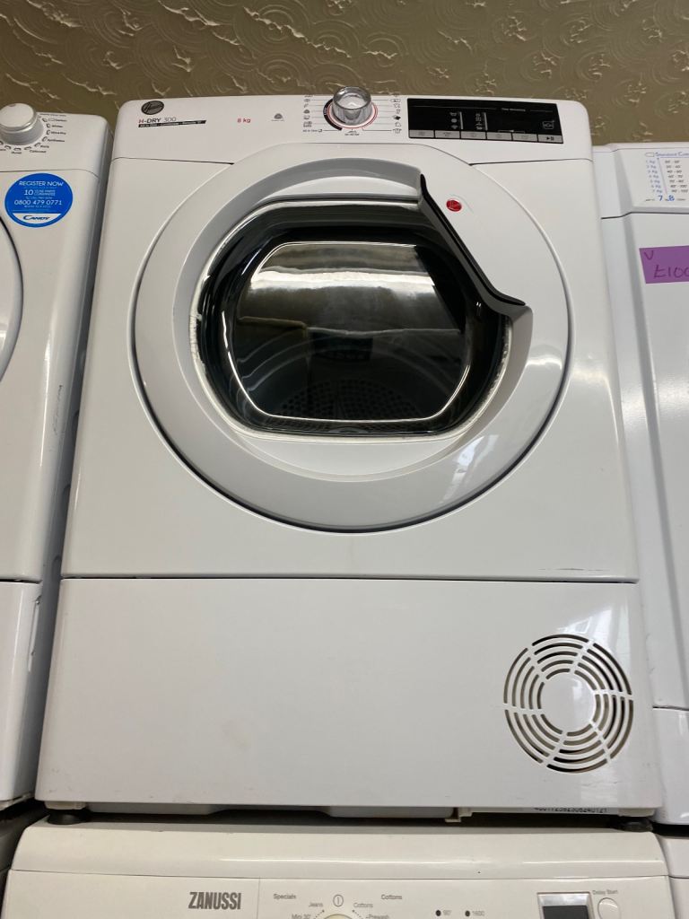 🚚✅WHITE HOOVER FULLY DIGITAL CONDENSER TUMBLE DRYER £135 WE DELIVER