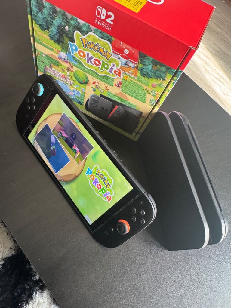 Nintendo Switch 2 with Pokemon Pokopia Game