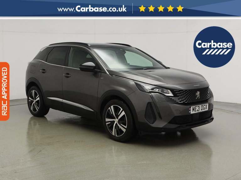 2021 Peugeot 3008 1.2 PureTech GT SUV 5dr Petrol EAT Euro 6 (s/s) (130 ps) SUV PETROL Automatic